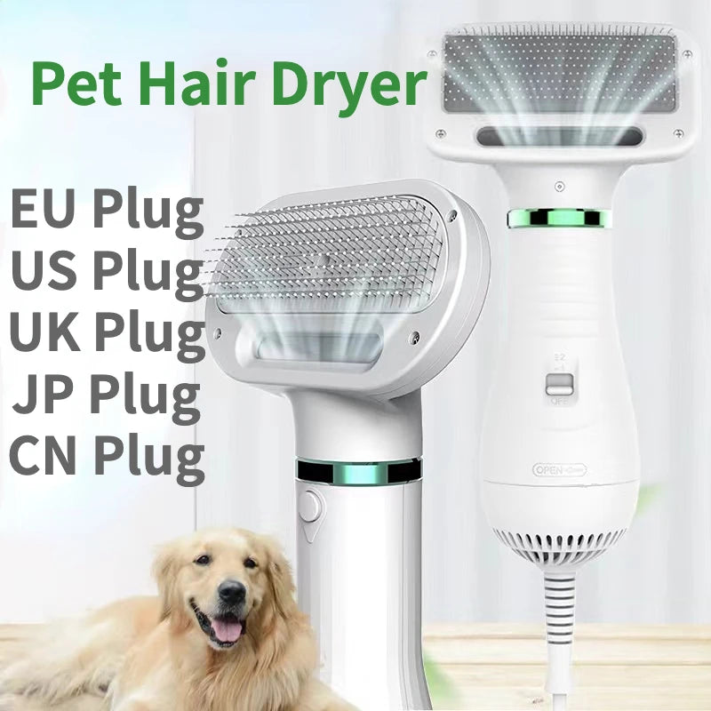 2-In-1 Pet Grooming Dryers and Comb