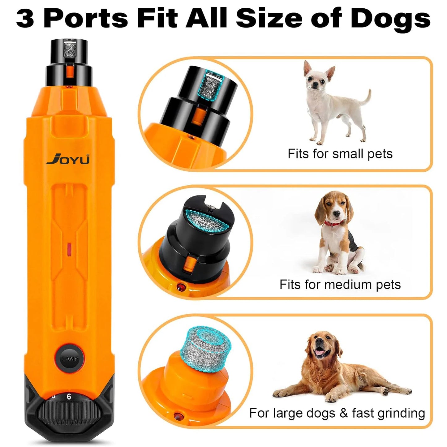 Rechargeable Pet Nail Grinder