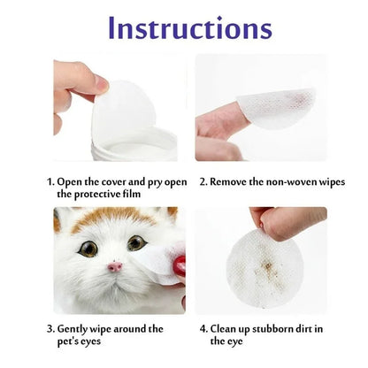 Pet Grooming Cleaning Wipes