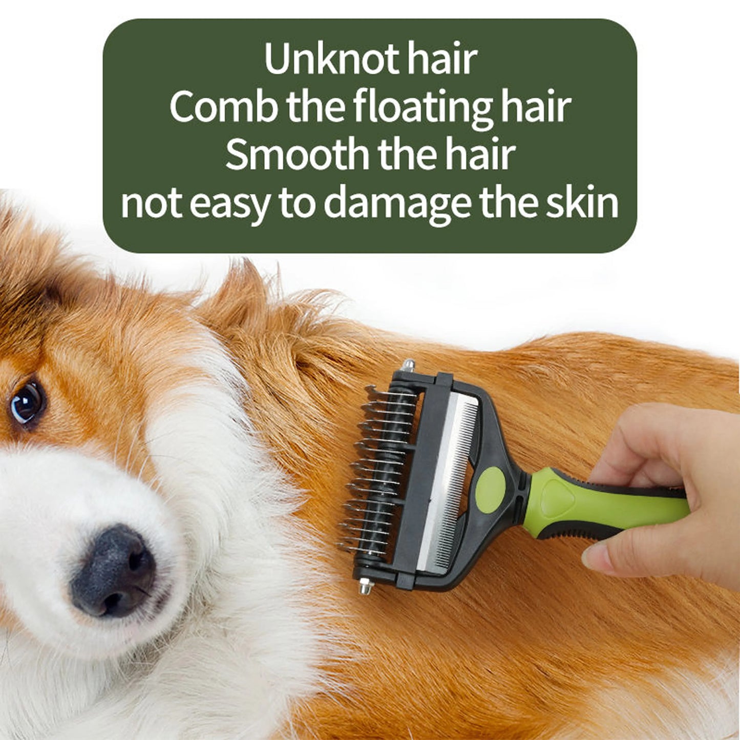 3 In 1 Pet Deshedding Brush
