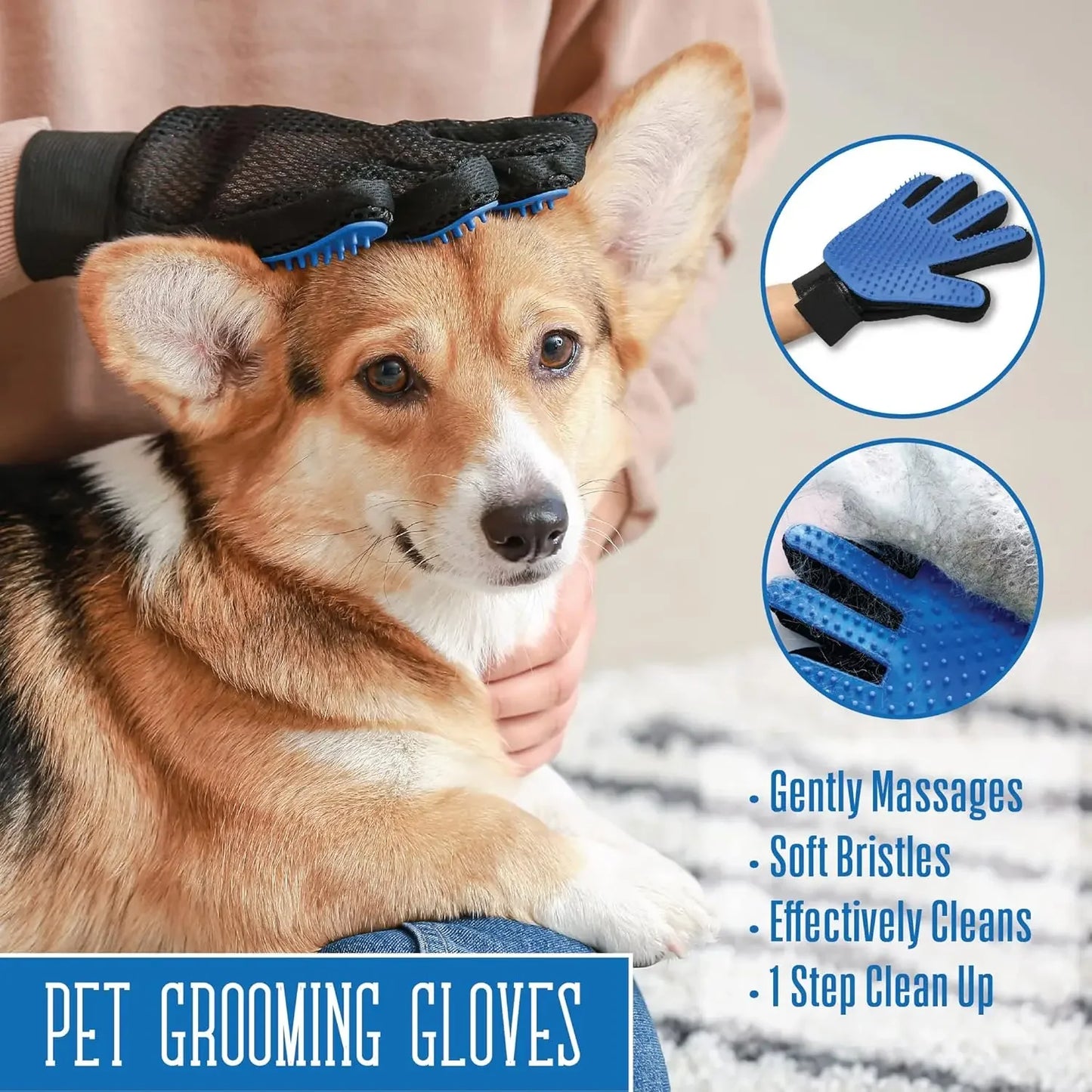 Pet Grooming Gloves