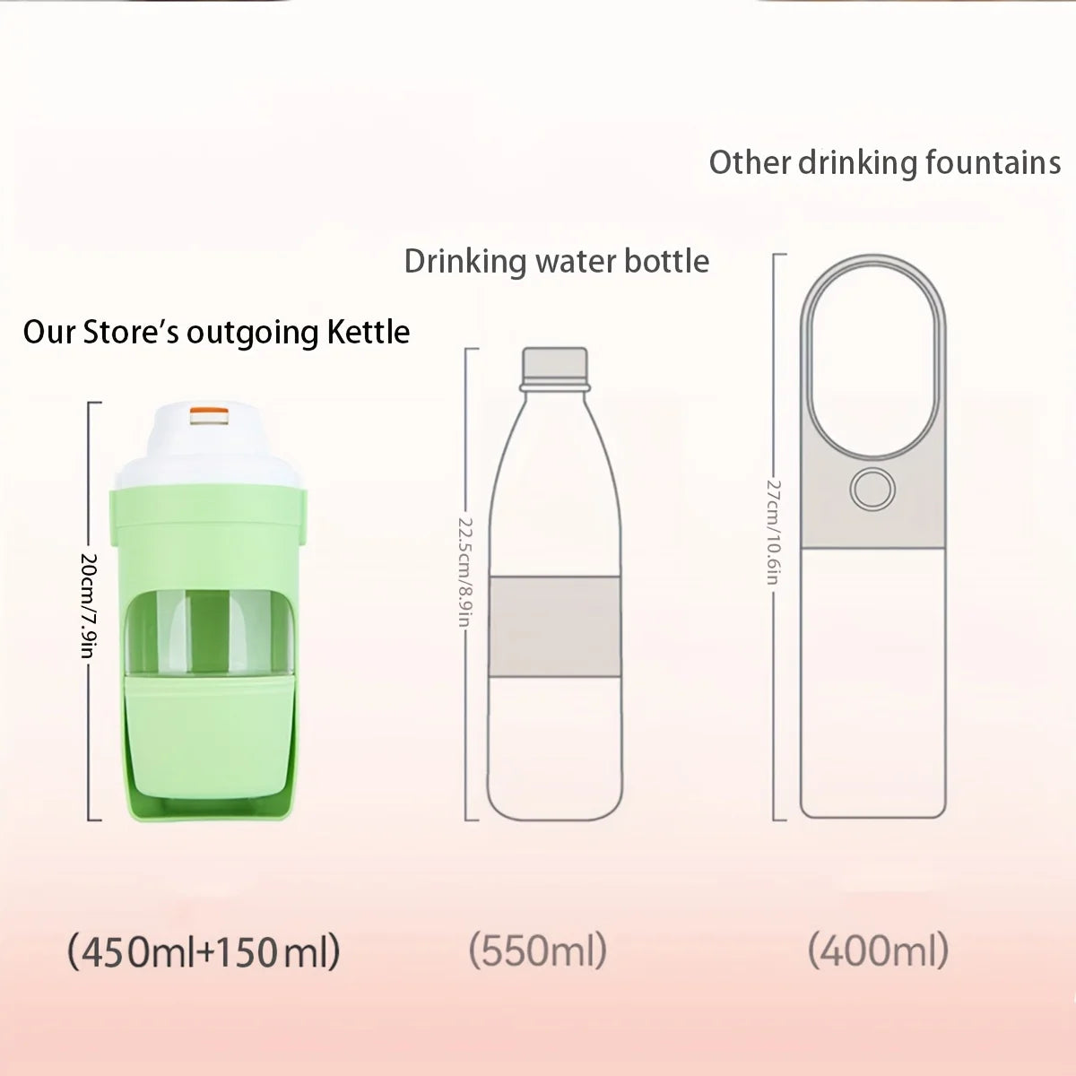 Portable Pet Water Bottle